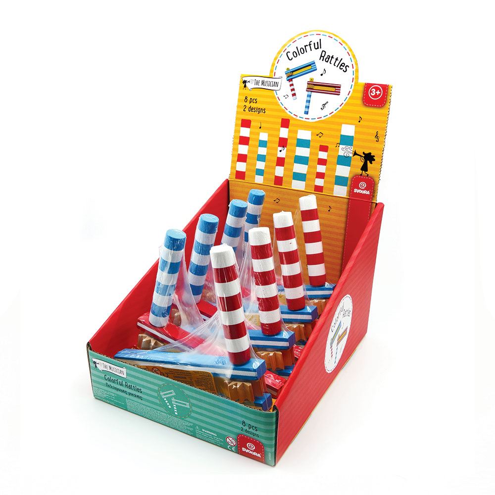 Bunte Rassel. 2 Sortiment. 3+