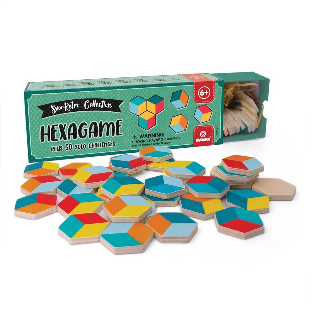 Svoora retro hexagam. 6+