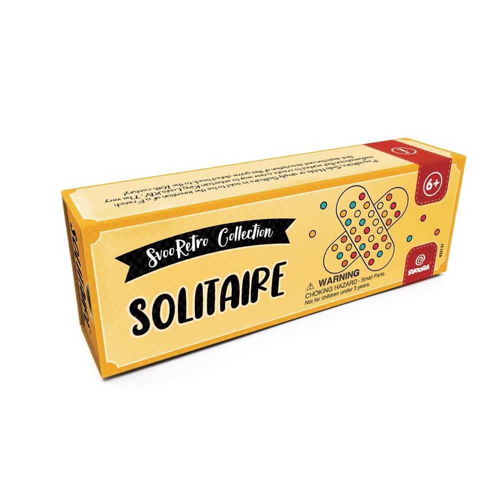 Svoora Retro-Solitär. 6+
