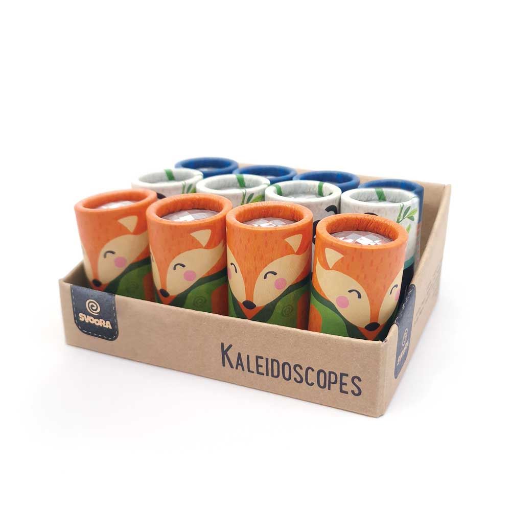 Dsp. Mini-Kaleidoskope Freunde. 4 Achsen