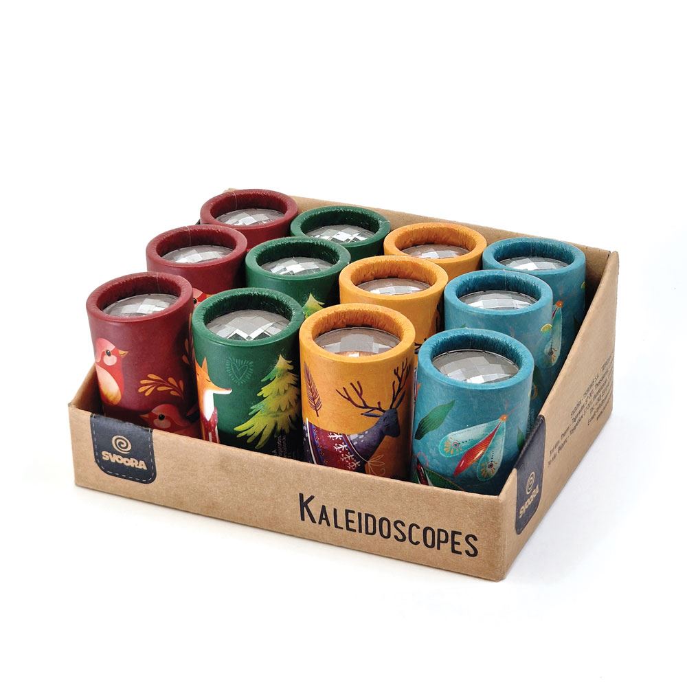 Dsp. Mini-Kaleidoskop-Saison. 4 Achsen