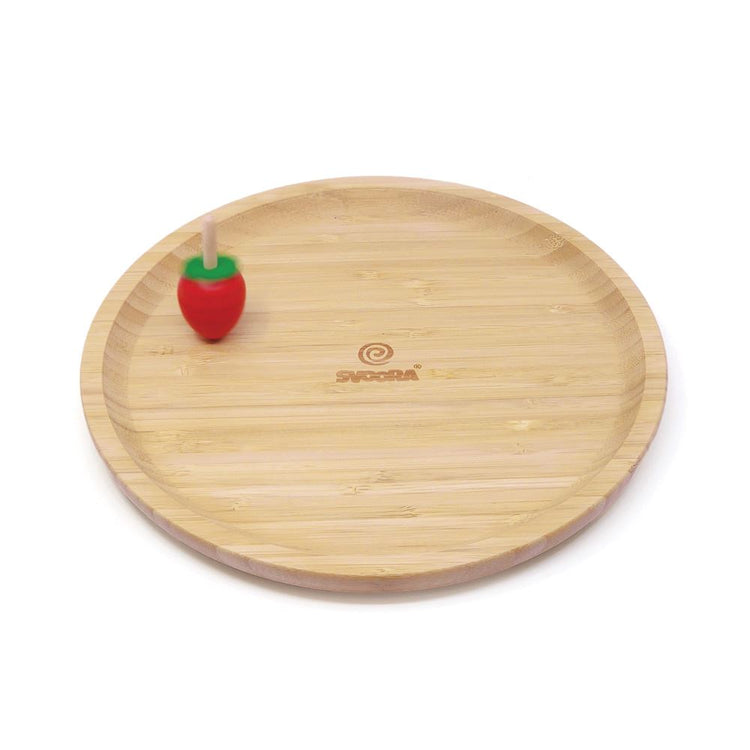Svoora Holzschale für Kreisel. 25x25