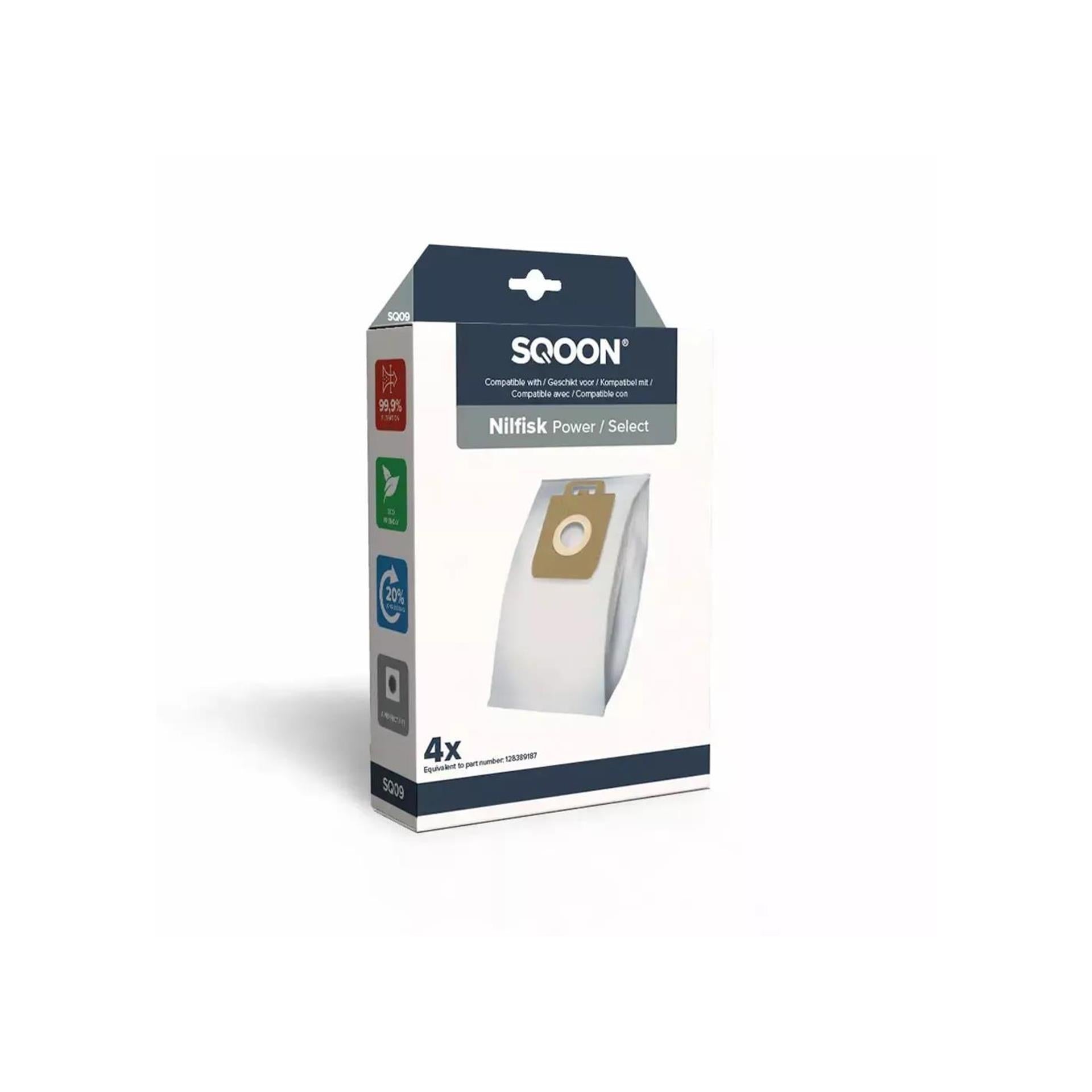 Sqoon Staubsaugerbeutel Nilfisk Power Select