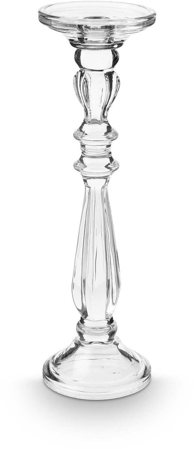 Vtwonen Kerzenhalter - Kerzenhalter aus Glas - transparent - 10x34cm