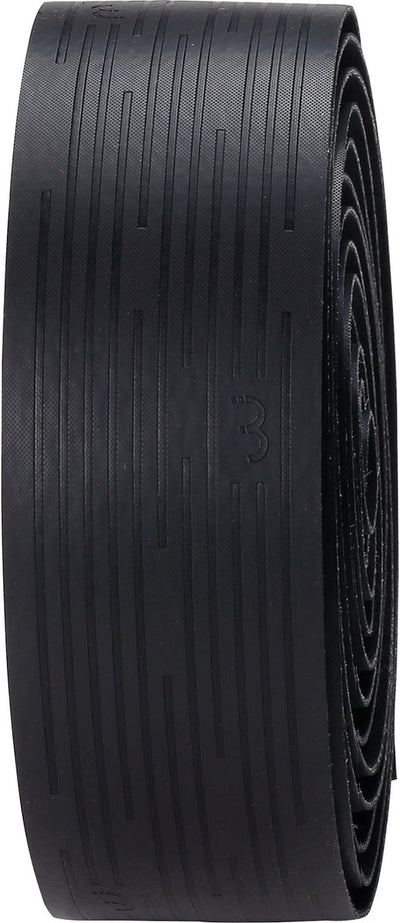 BBB Cycling Nanoribbon Gel-Lenkerband – mit Gel-Unterstützung – rutschfest – inklusive Lenkerkappen – schwarz – BHT-19