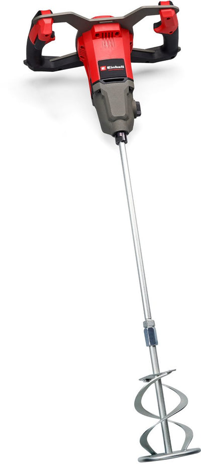 Einhell Profi-Elektro-Farb- und Mörtelmischer TP-MX 1700-2 CE – 1700 W – 180–750 Min. regelbar – inkl. Rührstab für Mörtel