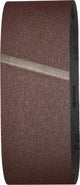 Wolfcraft - Schleifbänder für Bandschleifer - Körnung 80 - 6 Stück - 76 x 457 mm - Schleifpapierrollen - Schleifrollen - Schleifband - 3113000