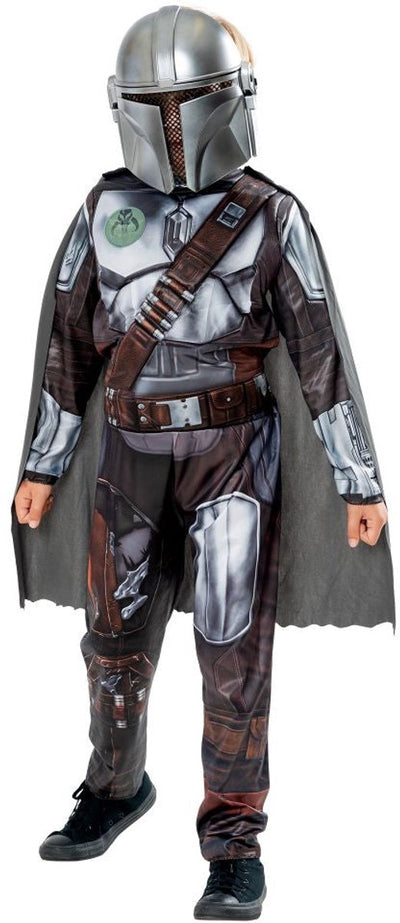 Rubies France – Star Wars klassisches Kostüm – der Mandalorianer für Kinder – 122 126 (5–6 Jahre)