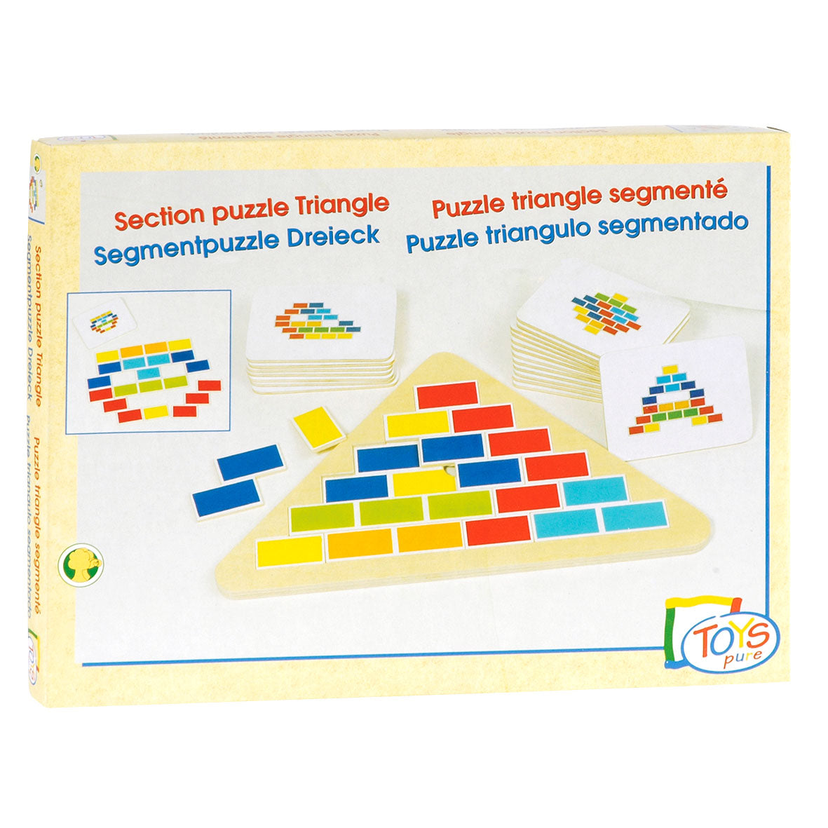 Goki Holzhirn -Puzzle Farben