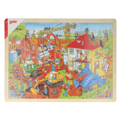 Goki Holzpuzzle -Konstruktion, 96st.