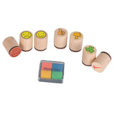 Goki -Briefmarkenset, 8dlg. - afbeelding 1