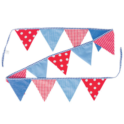 Goki Cotton Flag -Linie blau rot