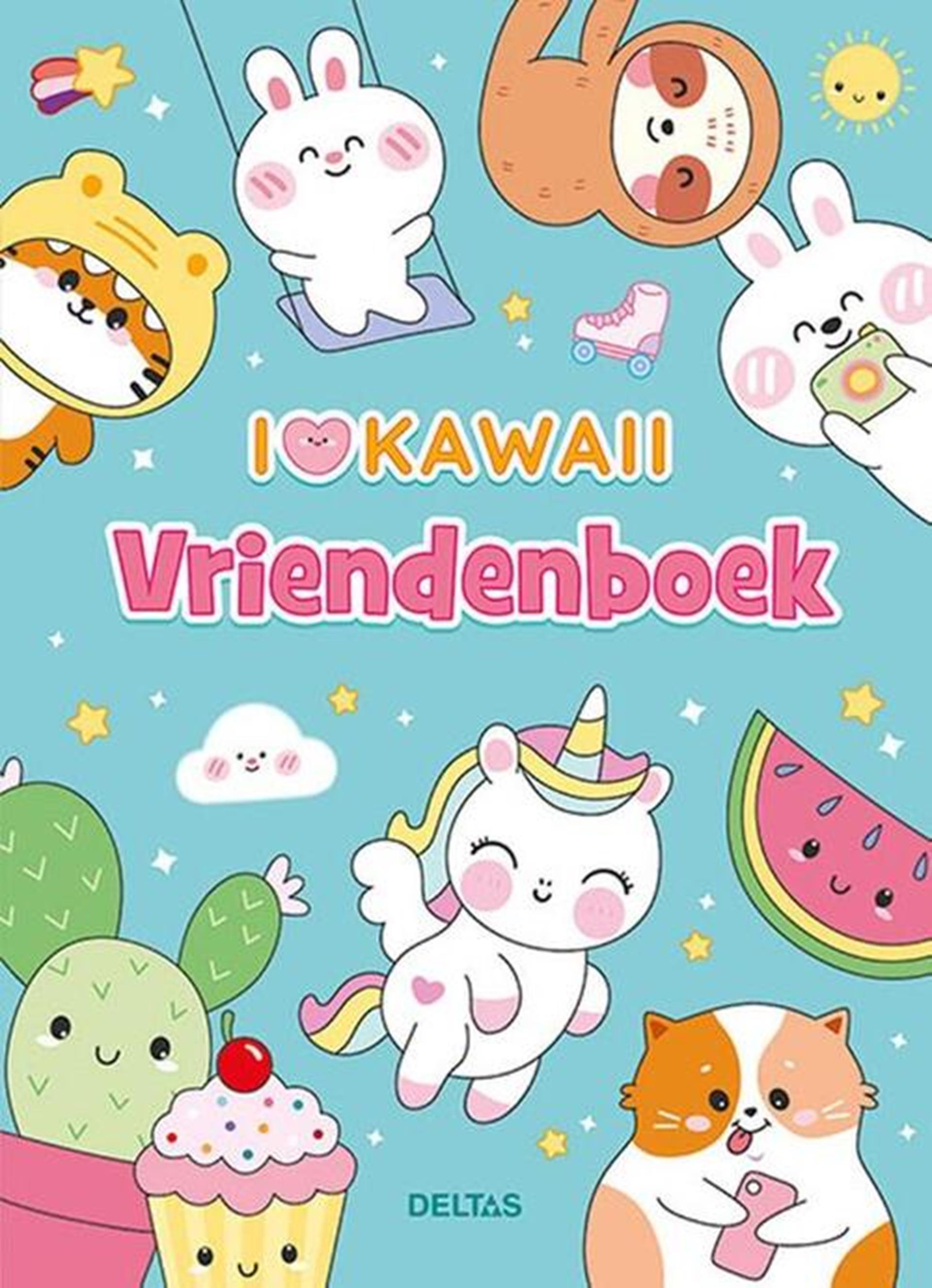Deltas Ich liebe Kawaii Freunde Buch