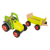 Goki -Holztraktor mit Anhänger - afbeelding 3
