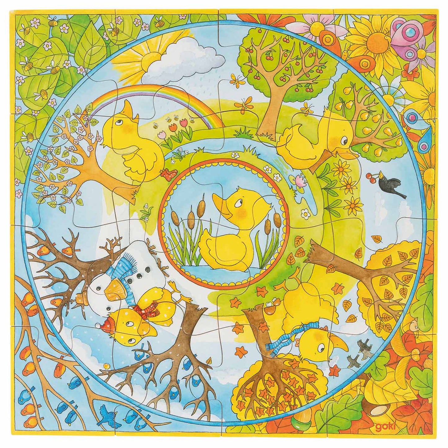 GOKI HOOLEN SEASSONS Puzzle XL, 16st.