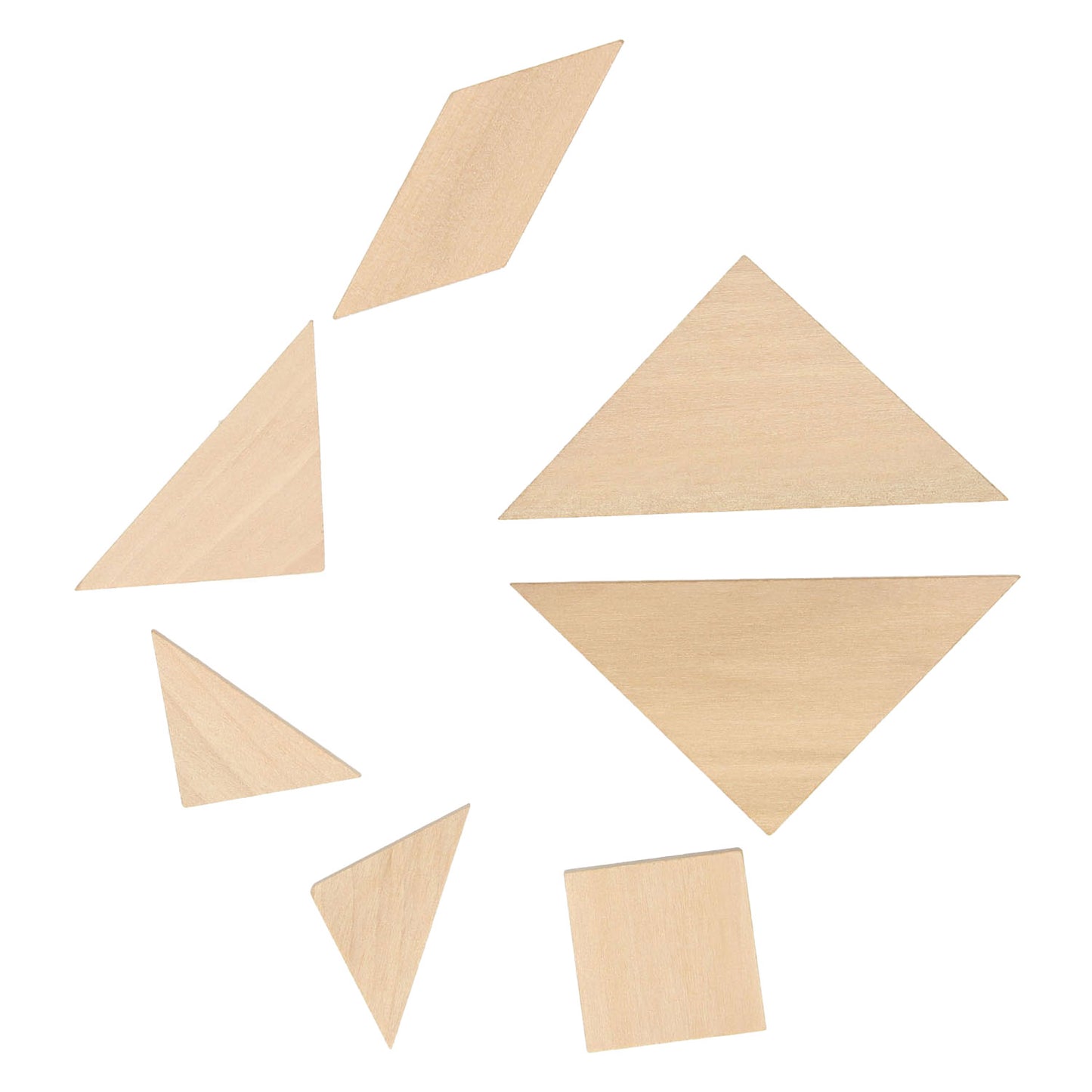 Goki -Holz -Tangram -Puzzle