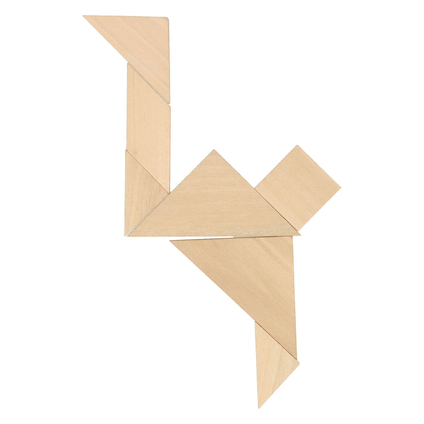 Goki -Holz -Tangram -Puzzle