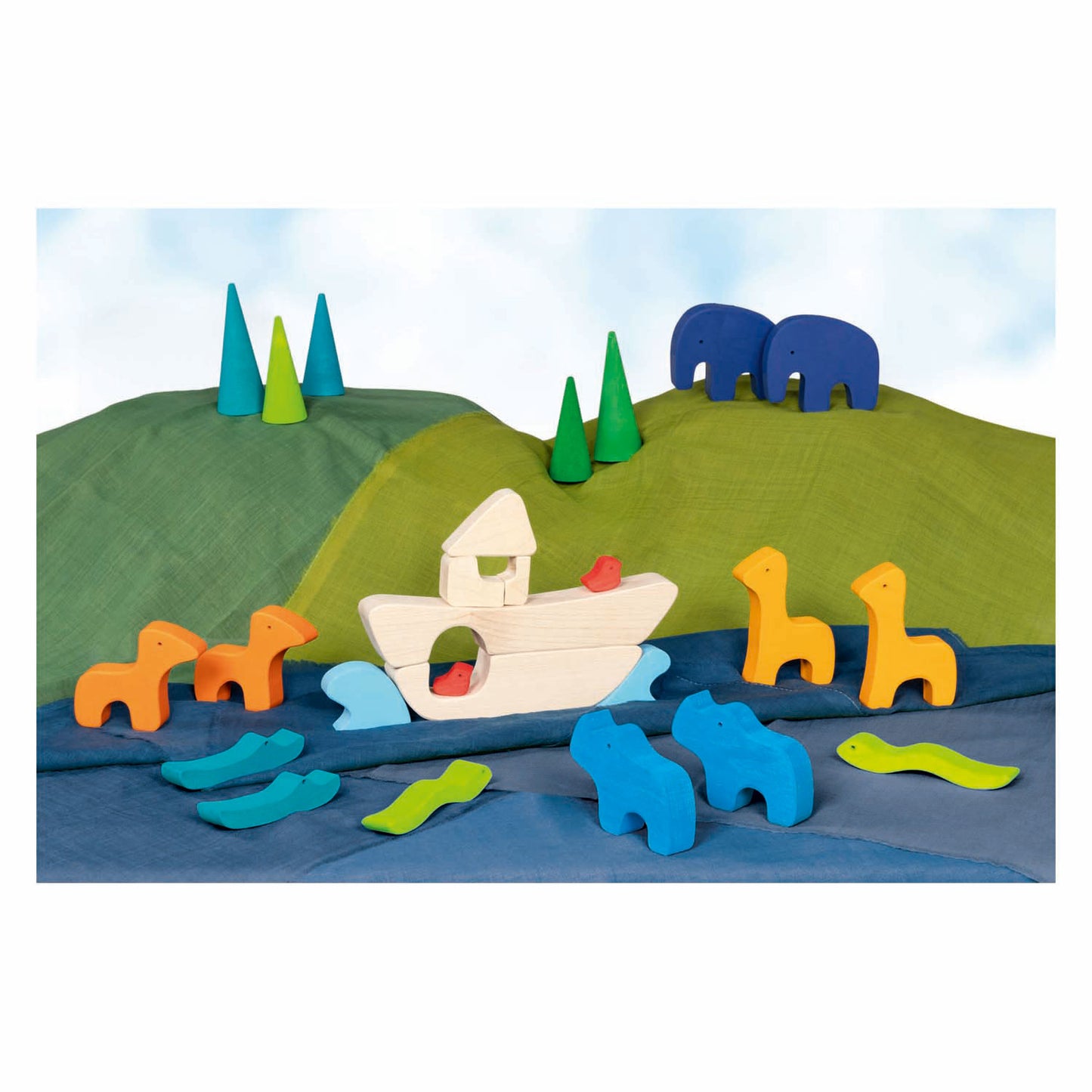 Goki Wooden Noahs Arche