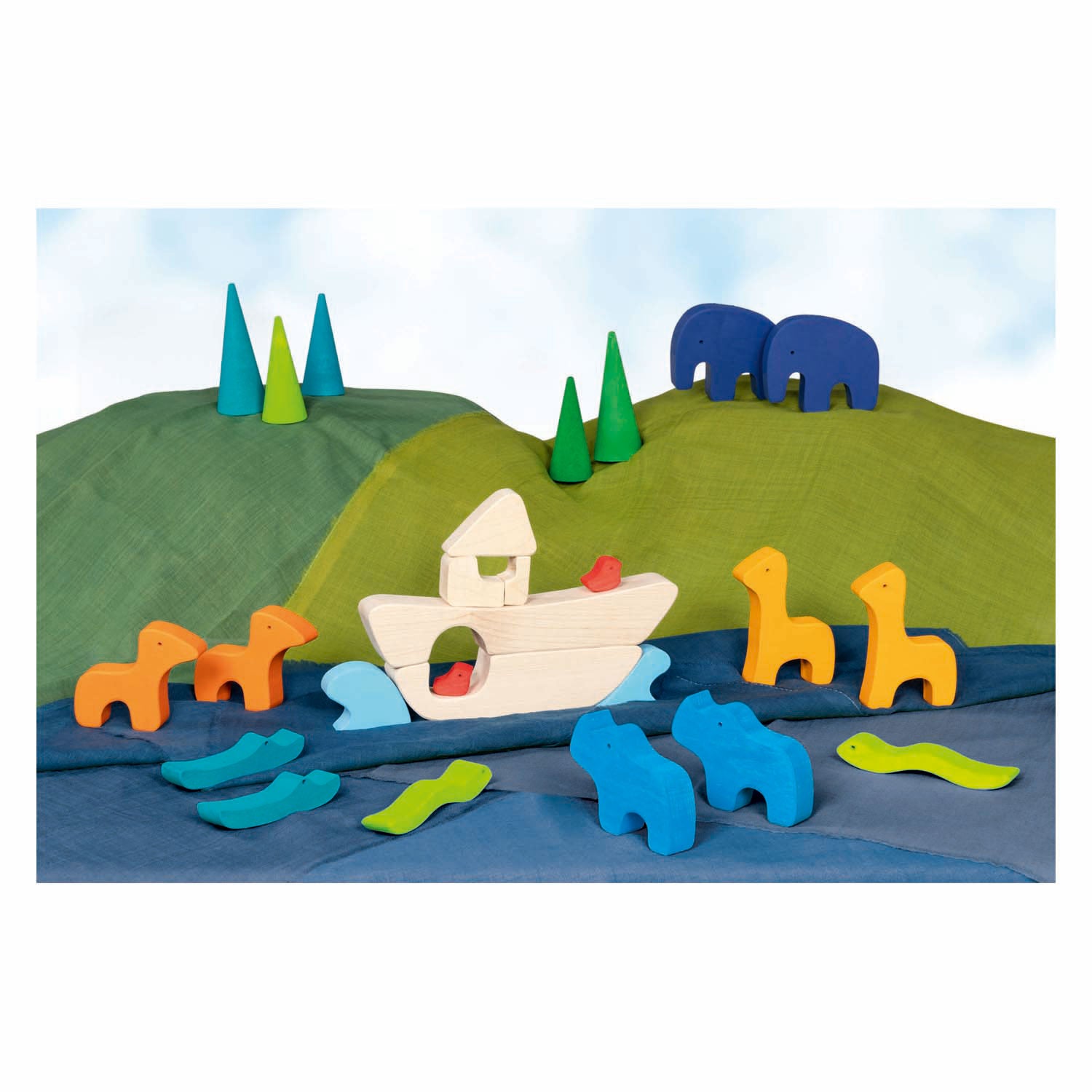 Goki Wooden Noahs Arche