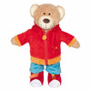 Goki Teddy Moped Kuscheltier zum Anziehen lernen