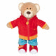 Goki Teddy Moped Kuscheltier zum Anziehen lernen