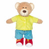 Goki Teddy Moped Kuscheltier zum Anziehen lernen