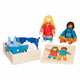 Goki Flexible Puppen Fynja Fabio, 6 Outfits