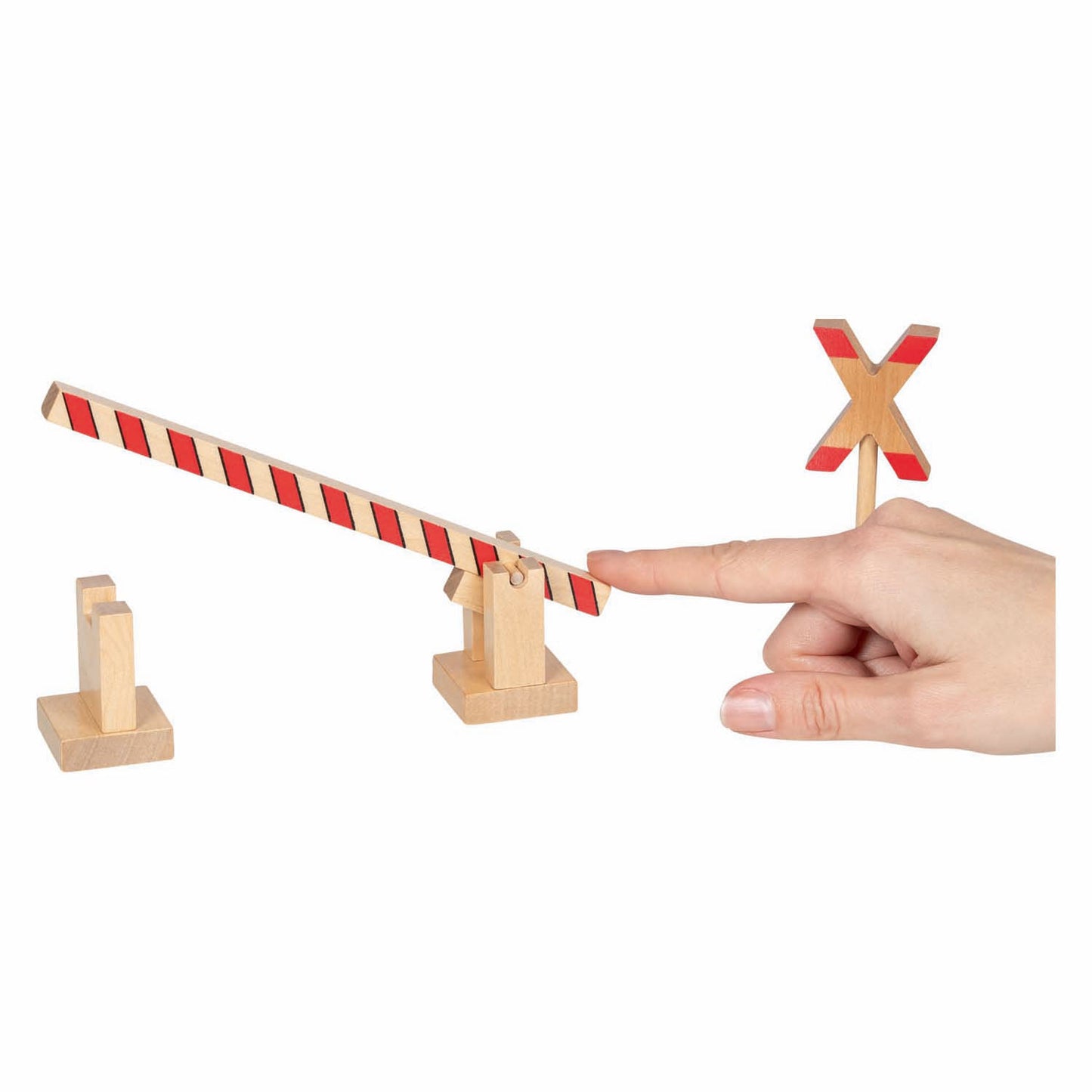 Goki Holz-Verkehrsschilder-Set – 21-teilig.