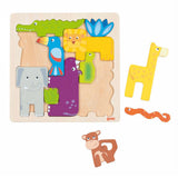 Goki Holzpuzzle Safari, 11tlg. - afbeelding 2