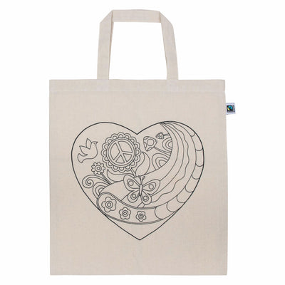 Goki Baumwolltasche Herz