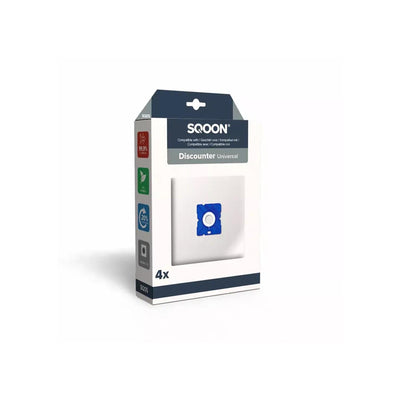 Sqoon Staubsaugerbeutel Discounter 4 Stk
