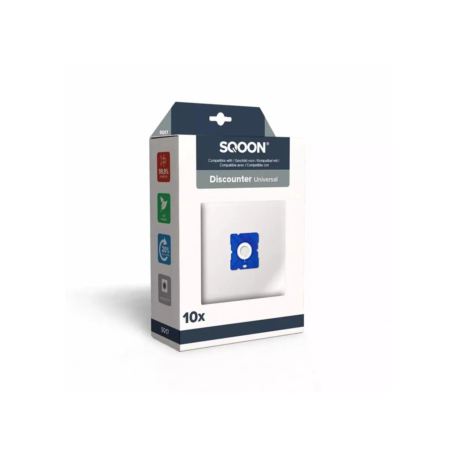 Sqoon Staubsaugerbeutel Discounter 10 Stk