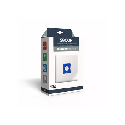 Sqoon Staubsaugerbeutel Discounter 10 Stk
