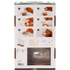 Creativ Company Glasglocken mit Dekor, H: 12+15,5 cm, 2 Stück 1 Box