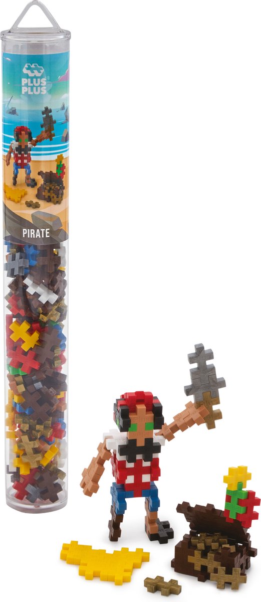 Plus Plus Tube Pirat Plus-Plus: 100 Stück (4268)