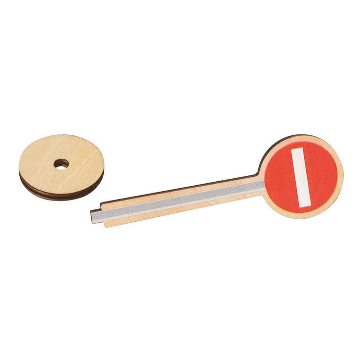 Goki Holz-Verkehrsschild-Set – 40-teilig.