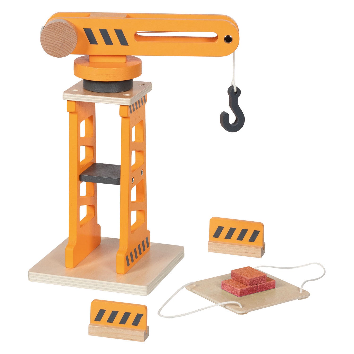 Goki Drehkran aus Holz - 4 Stk.
