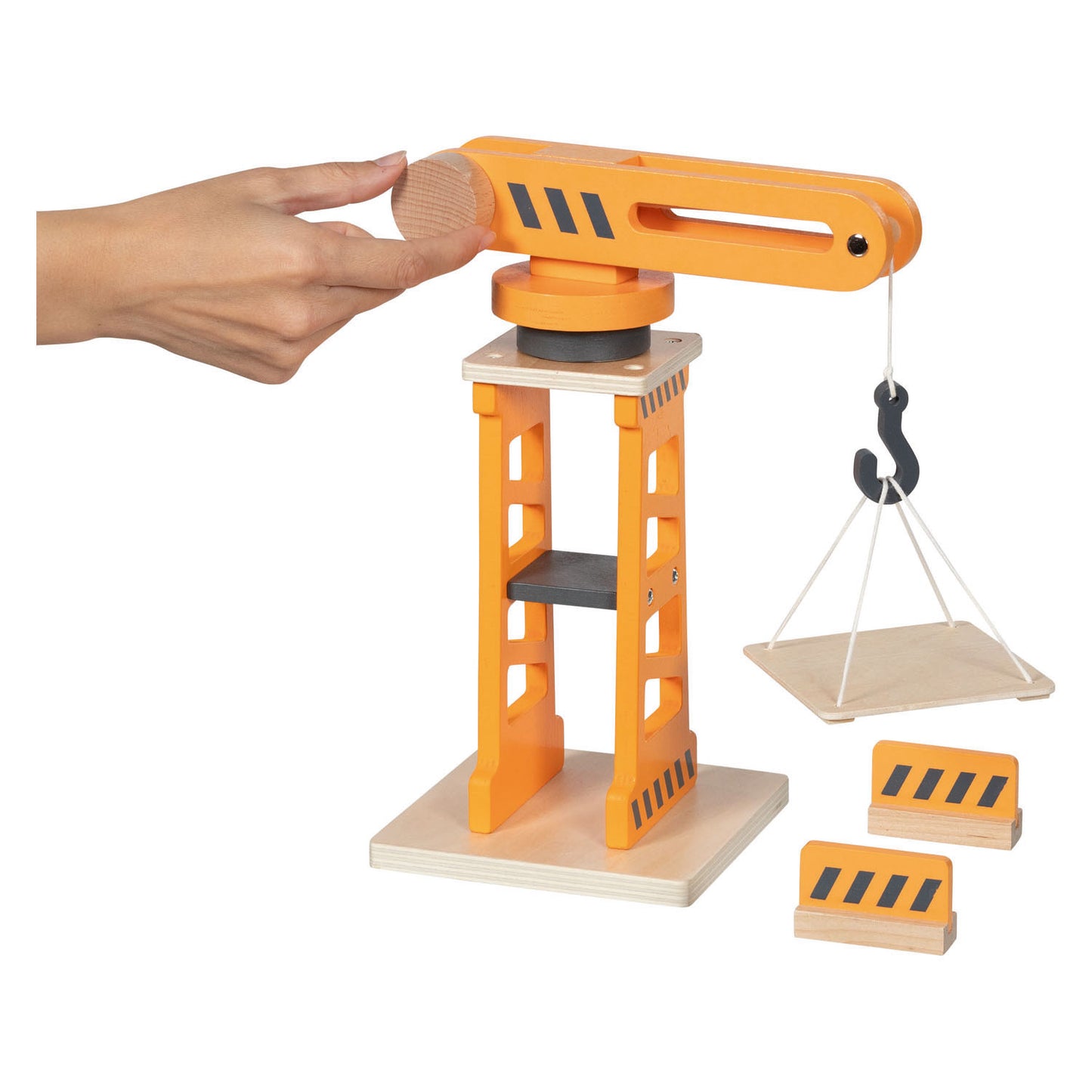 Goki Drehkran aus Holz - 4 Stk.