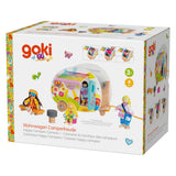 Goki Happy Campers Wohnwagenspielzeug aus Holz - afbeelding 2