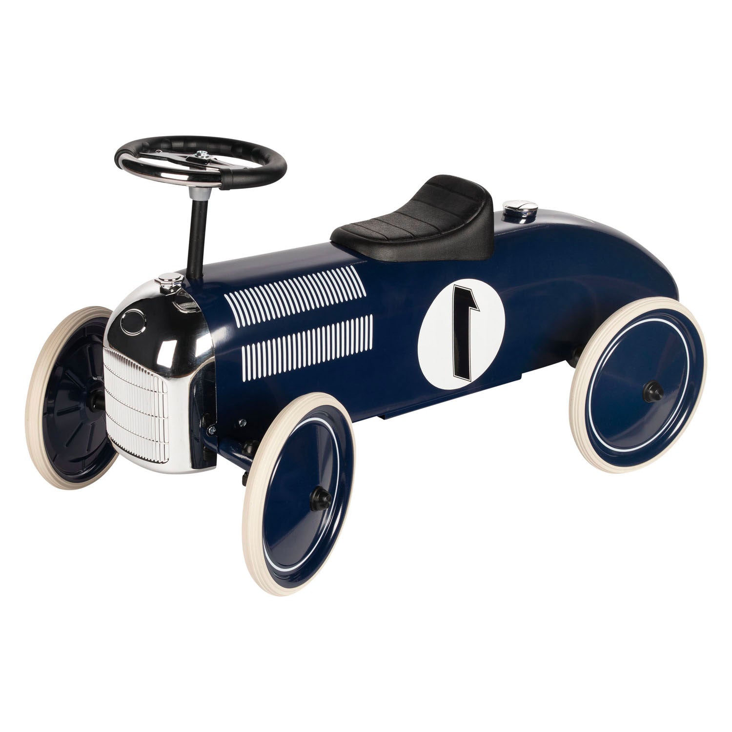 Goki Retro Walking Car Navy