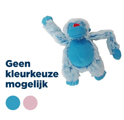 Haariger Affenrosa Blau Sortiert
