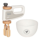 Goki Holzhandmixer mit Schüssel, 2LDG. - afbeelding 1