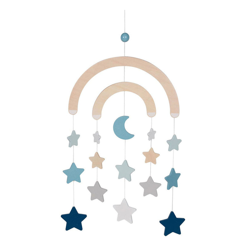 Goki Holzbaby Mobile Starry Sky Sky Blau