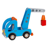 Goki Holzschleppwagen mit Anhänger - afbeelding 3