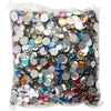 Creativ Company Strasssteine, rund, D 6+9+12 mm, verschiedene Farben, 3600 Stück 1 Box