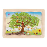 GOKI -Holz -Puzzle Mein Apfelbaum, 32. - afbeelding 2