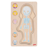 Goki Holzschicht Puzzle Human Body Girl, 29. - afbeelding 2