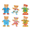 Goki -Holzverkessten -Puzzle -Bären in Houten Box, 36st.