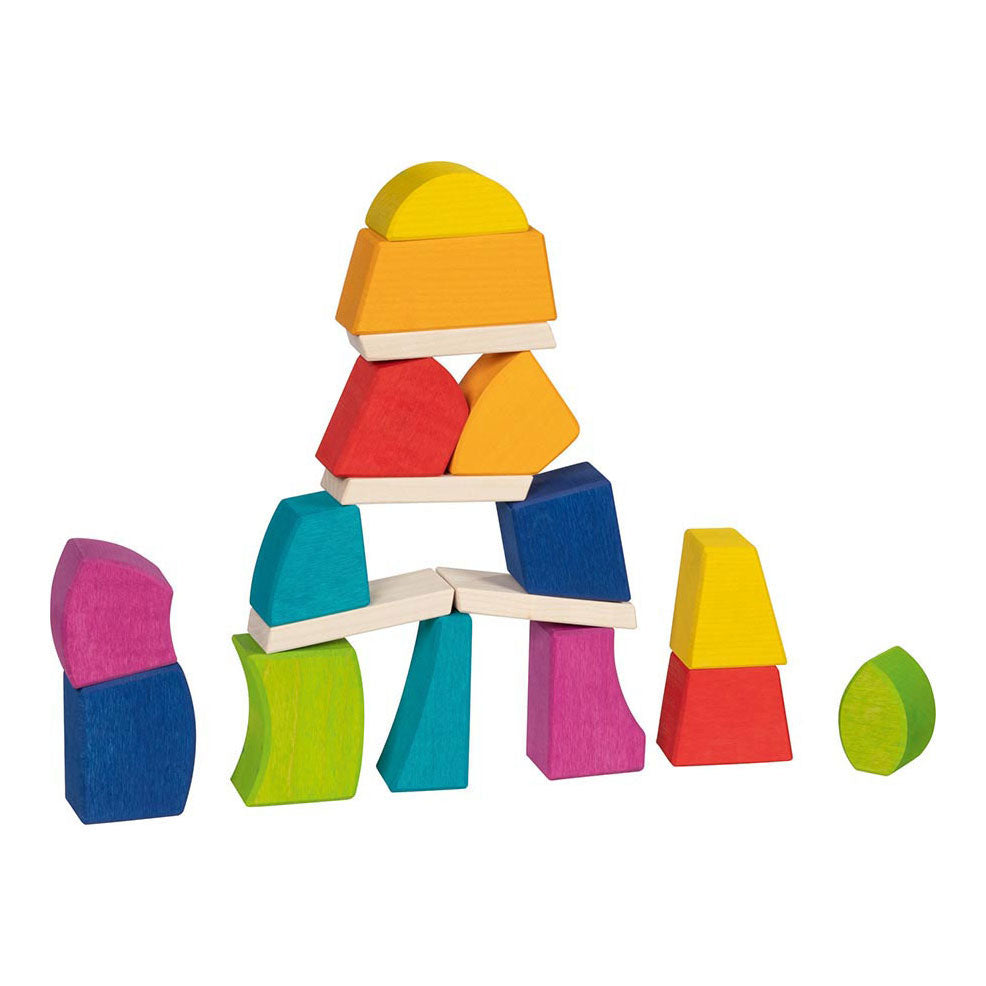 Goki -Holzbausteine ​​Creo, 14dlg.