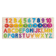 Alphanumerische Goki -Holz -Puzzle, 91dlg.